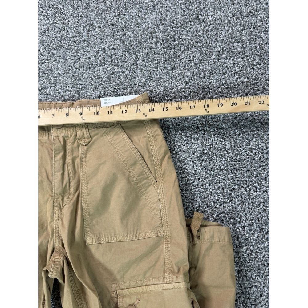 American Eagle Baggy Jogger Cargo Pants Women's Size 2 Beige NWT Baggy - Picture 9 of 12